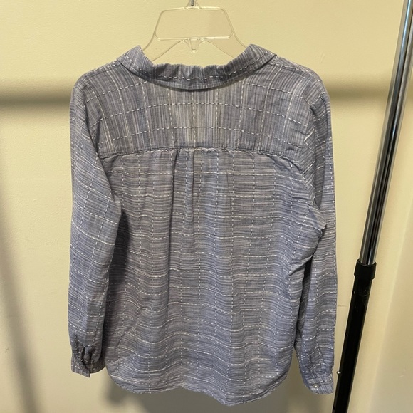 LOFT | Blue top - Picture 4 of 5